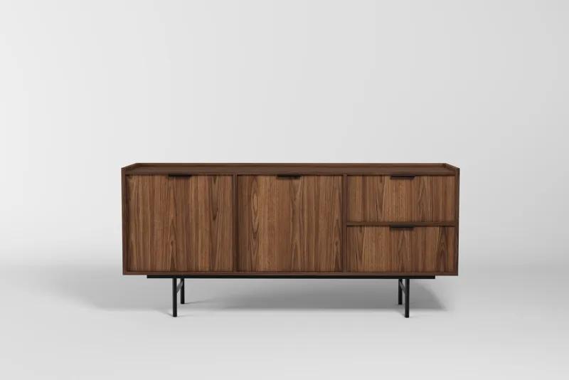 Dravo Skjenk 68x150 cm - Warmia valnøtt - Oppbevaring - Oppbevaringsmøbler - Sideboard & skjenk