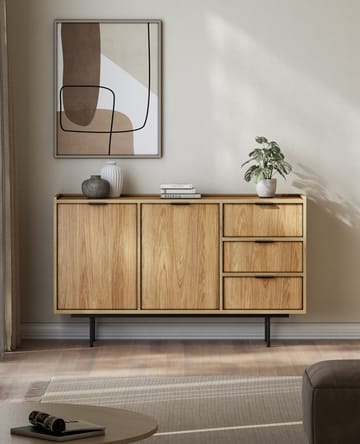 Dravo Skjenk 90x150 cm - Naturlig hickory - Oppbevaring - Oppbevaringsmøbler - Sideboard & skjenk