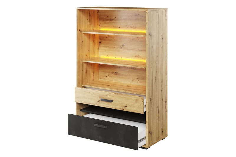 Drift Møbelsett Til Stue - Grå - Oppbevaring - Oppbevaringsmøbler - Møbelsett til stue