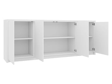 Driva Skjenk 198 cm - Hvit - Oppbevaring - Oppbevaringsmøbler - Sideboard & skjenk