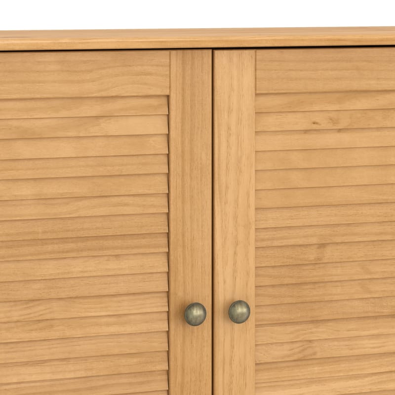 Edith skjenk 125x80 cm - Beiset/Vokset naturfuru - Oppbevaring - Oppbevaringsmøbler - Sideboard & skjenk