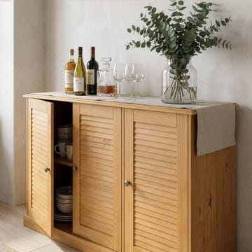 Edith Skjenk 125x80 cm i Tre - Brun - Oppbevaring - Oppbevaringsmøbler - Sideboard & skjenk