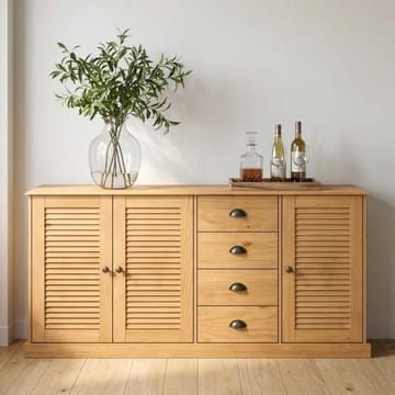 Edith skjenk 166x80 cm - Beiset/vokset - Oppbevaring - Oppbevaringsmøbler - Sideboard & skjenk