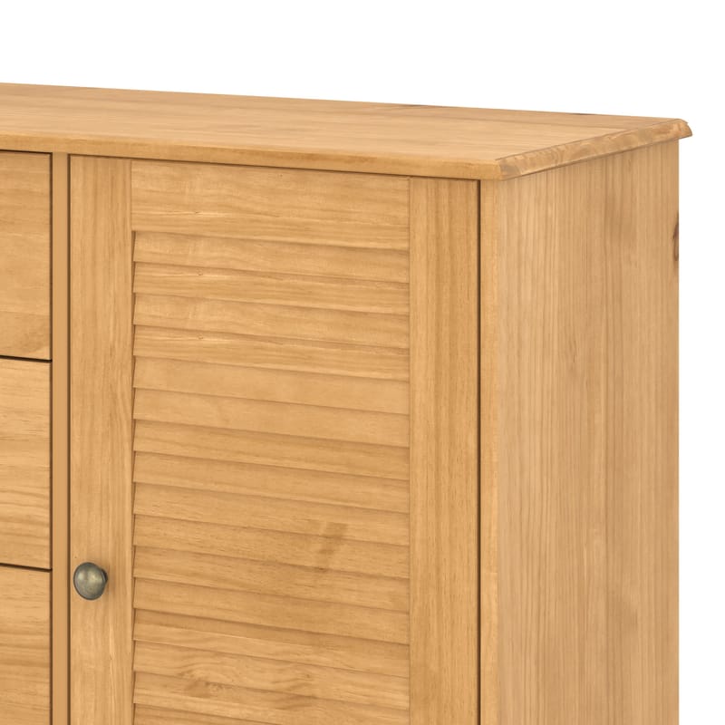 Edith skjenk 166x80 cm - Beiset/vokset - Oppbevaring - Oppbevaringsmøbler - Sideboard & skjenk