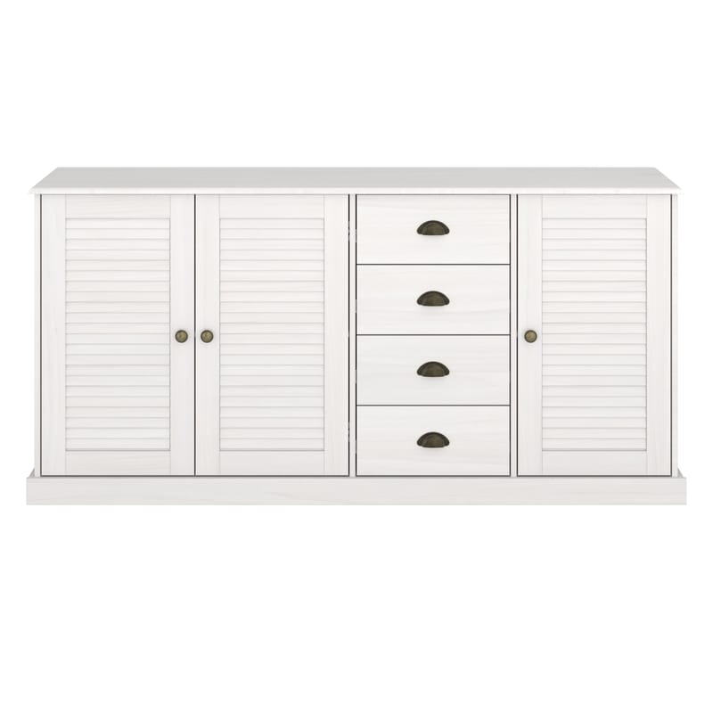 Edith skjenk 166x80 cm - Hvit - Oppbevaring - Oppbevaringsmøbler - Sideboard & skjenk