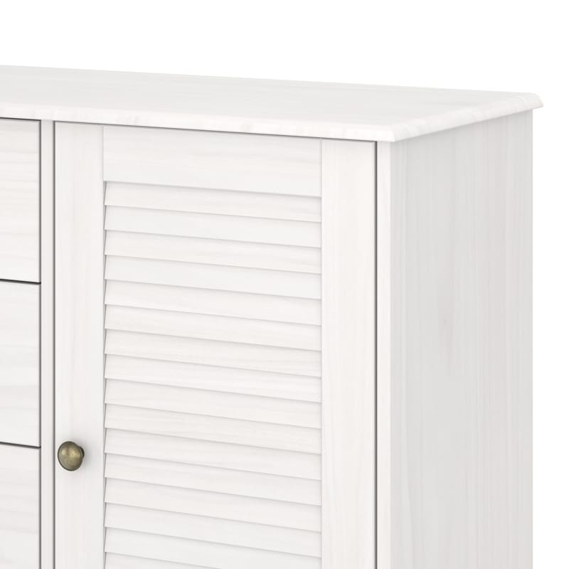 Edith skjenk 166x80 cm - Hvit - Oppbevaring - Oppbevaringsmøbler - Sideboard & skjenk