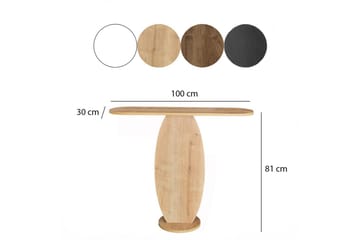 Ellittica Hjørnekommode 100 cm - Brun - Oppbevaring - Oppbevaringsmøbler - Kommode