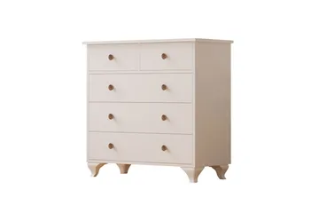 Elyra Hjørnekommode 90 cm - Matt Hvit - Oppbevaring - Oppbevaringsmøbler - Kommode