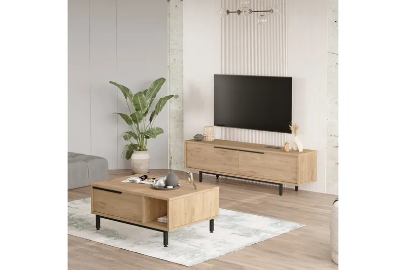 Erhan Møbelssett for Stue, Eik