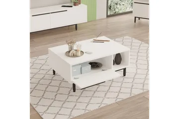 Erhan Møbelssett for Stue - Hvit - Oppbevaring - Oppbevaringsmøbler - Møbelsett til stue