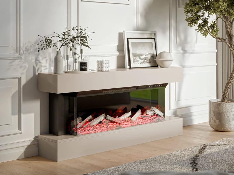 Erylin Elektrisk Peis 120 cm - Interiør - Peis - Peis uten pipe - El-peiser