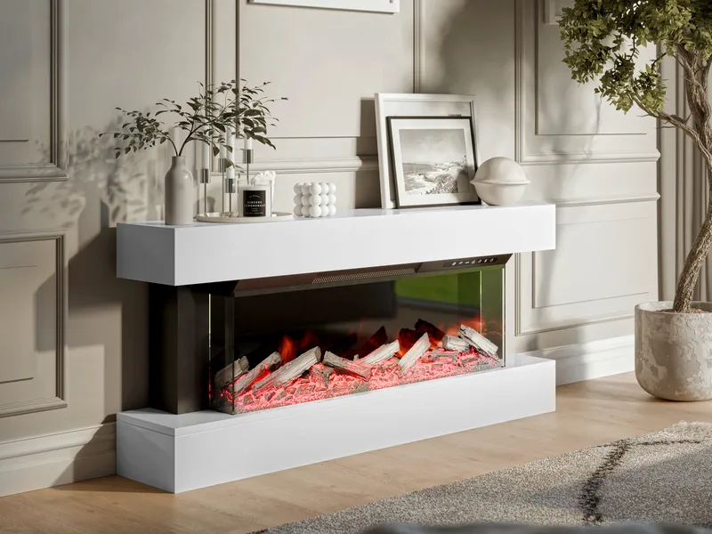 Erylin Elektrisk Peis 120 cm - Interiør - Peis - Peis uten pipe - El-peiser