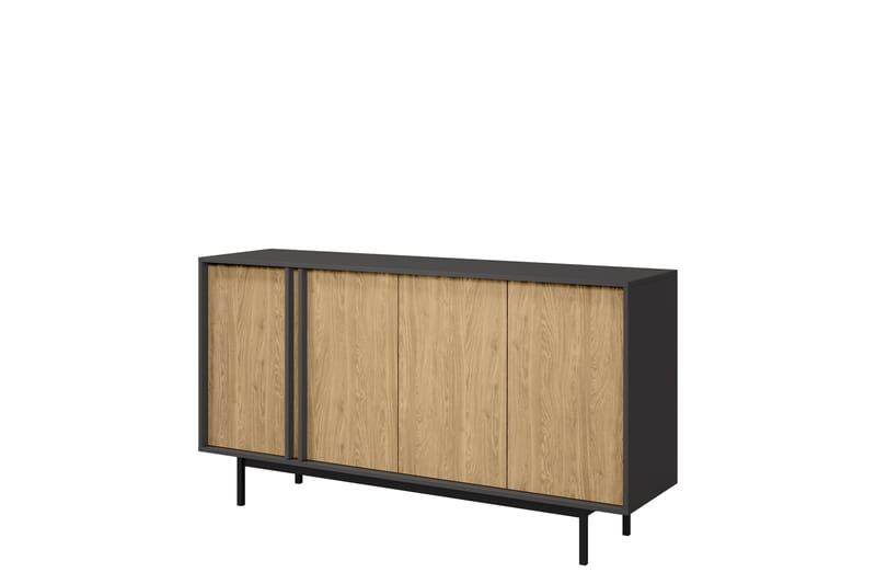 Farshian Skjenk 163x43 cm, Grå/Brun