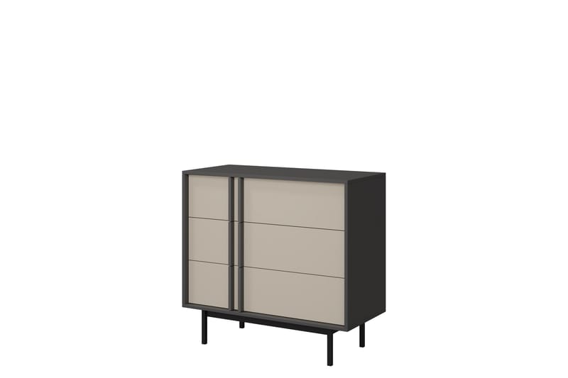 Farshian Skjenk 93x43 cm - Grå/Beige - Oppbevaring - Oppbevaringsmøbler - Sideboard & skjenk