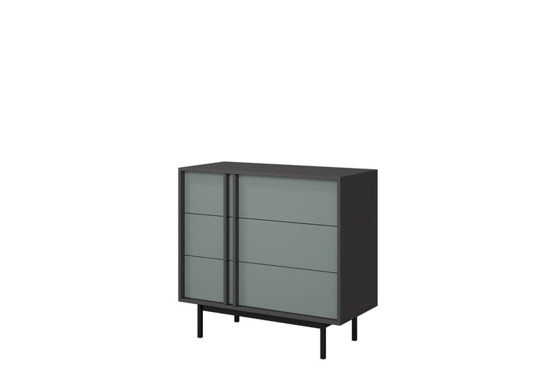 Farshian Skjenk 93x43 cm - Grå/Grønn - Oppbevaring - Oppbevaringsmøbler - Sideboard & skjenk