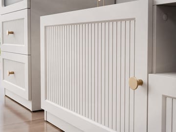 Fayric Møbelsett for stue - Beige - Oppbevaring - Oppbevaringsmøbler - Møbelsett til stue