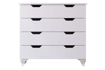 Feylor Hjørnekommode 86 cm - Matt Hvit - Oppbevaring - Oppbevaringsmøbler - Kommode