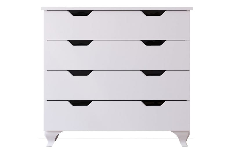 Feylor Hjørnekommode 86 cm - Matt Hvit - Oppbevaring - Oppbevaringsmøbler - Kommode