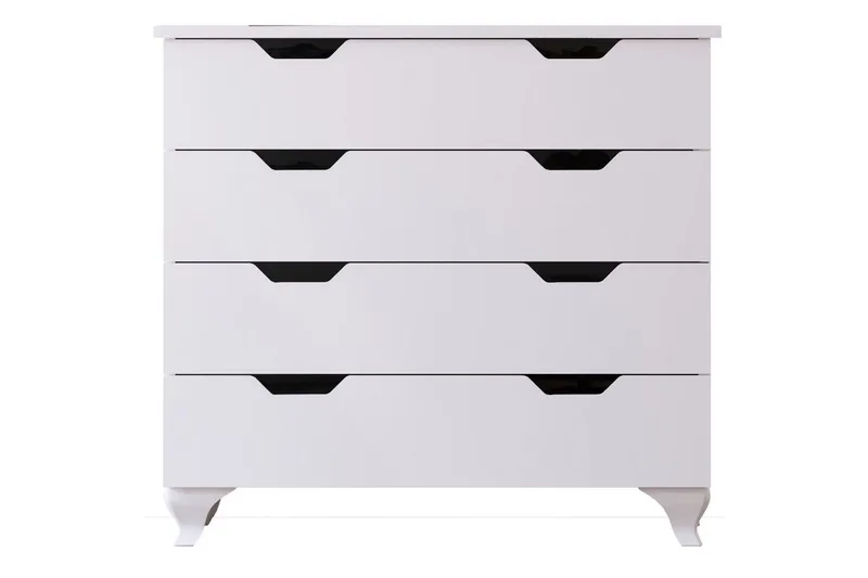 Feylor Hjørnekommode 86 cm - Matt Hvit - Oppbevaring - Oppbevaringsmøbler - Kommode