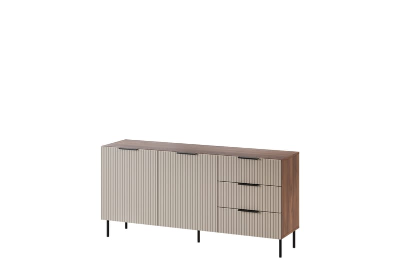 Fiesta Skjenk 156x42 cm, Brun/Beige