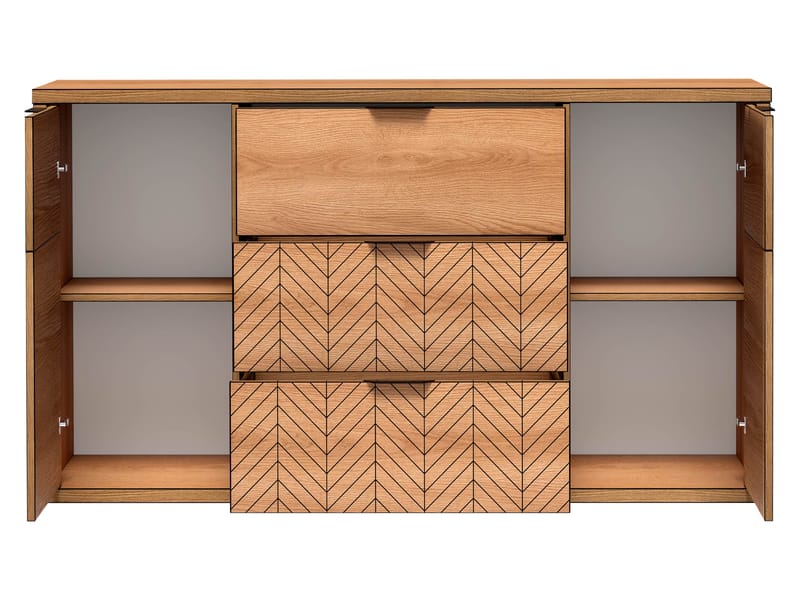Fonti Møbelpakke Stue - Brun - Oppbevaring - Oppbevaringsmøbler - Sideboard & skjenk