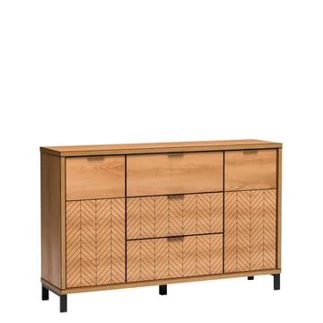 Fonti Rektangulær Skjenk 158 cm i Tre - Svart|Brun - Oppbevaring - Oppbevaringsmøbler - Sideboard & skjenk