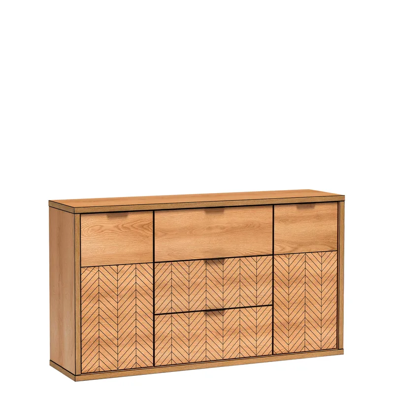 Fonti Skjenk 158 cm, Brun