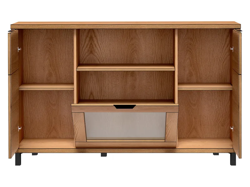 Fonti Skjenk 158 cm - Brun|svart - Oppbevaring - Oppbevaringsmøbler - Sideboard & skjenk