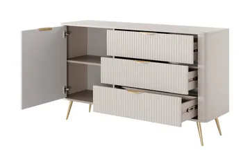 Forba Kommode 138 cm - Beige - Oppbevaring - Oppbevaringsmøbler - Kommode