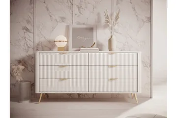 Forba Kommode 164 cm - Beige - Oppbevaring - Oppbevaringsmøbler - Kommode