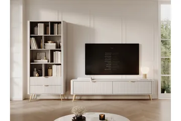 Forba Møbelsett til Stue - Beige - Oppbevaring - Oppbevaringsmøbler - Møbelsett til stue