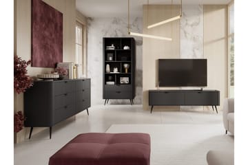 Forba Møbelsett til Stue - Svart - Oppbevaring - Oppbevaringsmøbler - Møbelsett til stue