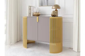 Friend Skjenk 120x40 cm - Gull/Beige - Oppbevaring - Oppbevaringsmøbler - Sideboard & skjenk