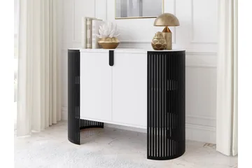 Friend Skjenk 120x40 cm - Hvit/Svart - Oppbevaring - Oppbevaringsmøbler - Sideboard & skjenk