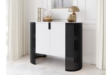 Friend Skjenk 120x40 cm - Hvit/Svart - Oppbevaring - Oppbevaringsmøbler - Sideboard & skjenk