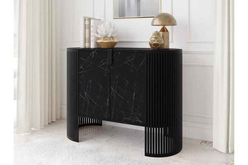 Friend Skjenk 120x40 cm - Svart - Oppbevaring - Oppbevaringsmøbler - Sideboard & skjenk