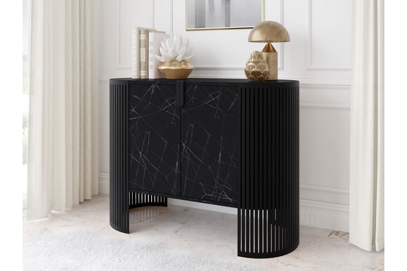 Friend Skjenk 120x40 cm - Svart - Oppbevaring - Oppbevaringsmøbler - Sideboard & skjenk