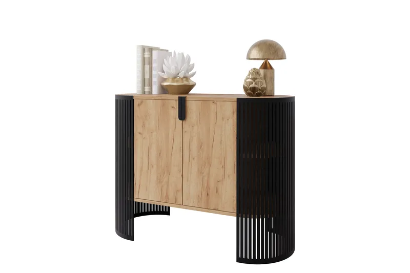 Friend Skjenk 120x40 cm - Svart/Brun - Oppbevaring - Oppbevaringsmøbler - Sideboard & skjenk