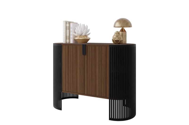 Friend Skjenk 120x40 cm - Svart/Brun - Oppbevaring - Oppbevaringsmøbler - Sideboard & skjenk