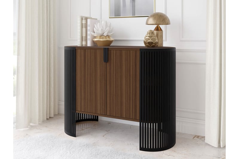 Friend Skjenk 120x40 cm - Svart/Brun - Oppbevaring - Oppbevaringsmøbler - Sideboard & skjenk