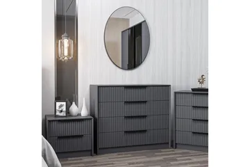 Fruitland Hjørnekommode 100 cm - Antrasitt - Oppbevaring - Oppbevaringsmøbler - Kommode