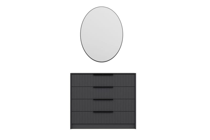 Fruitland Hjørnekommode 100 cm - Antrasitt - Oppbevaring - Oppbevaringsmøbler - Kommode