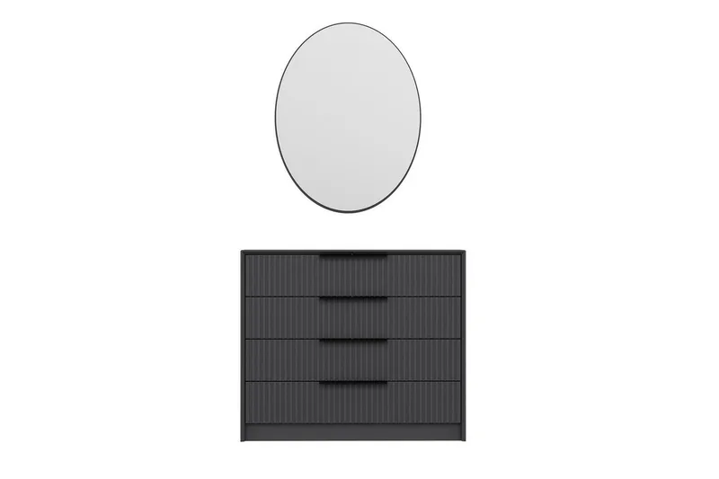 Fruitland Hjørnekommode 100 cm - Antrasitt - Oppbevaring - Oppbevaringsmøbler - Kommode