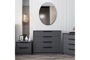 Fruitland Hjørnekommode 100 cm - Antrasitt - Oppbevaring - Oppbevaringsmøbler - Kommode