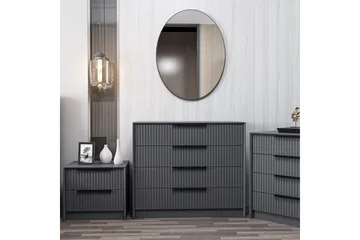 Fruitland Hjørnekommode 100 cm - Antrasitt - Oppbevaring - Oppbevaringsmøbler - Kommode