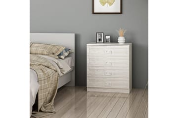 Fruitland Hjørnekommode 72 cm - Hvit - Oppbevaring - Oppbevaringsmøbler - Kommode