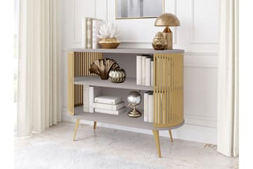 Galia Skjenk 120x40 cm - Gull/Beige - Oppbevaring - Oppbevaringsmøbler - Sideboard & skjenk