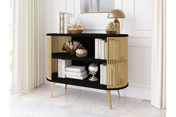 Galia Skjenk 120x40 cm - Gull/Svart - Oppbevaring - Oppbevaringsmøbler - Sideboard & skjenk