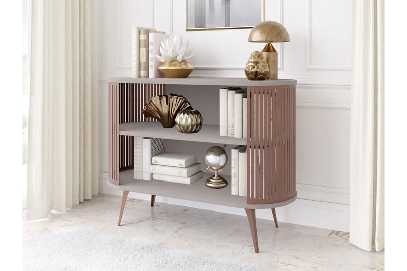 Galia Skjenk 120x40 cm - Rosa/Grå - Oppbevaring - Oppbevaringsmøbler - Sideboard & skjenk