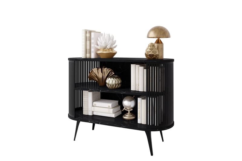 Galia Skjenk 120x40 cm - Svart - Oppbevaring - Oppbevaringsmøbler - Sideboard & skjenk